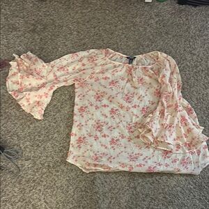 Floral Pink Women's Top